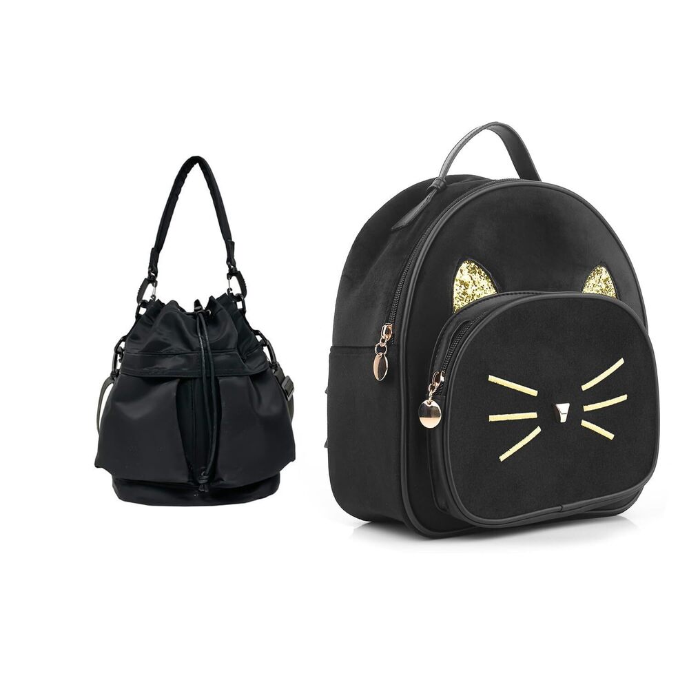 3412 Black Bag Purse Girls